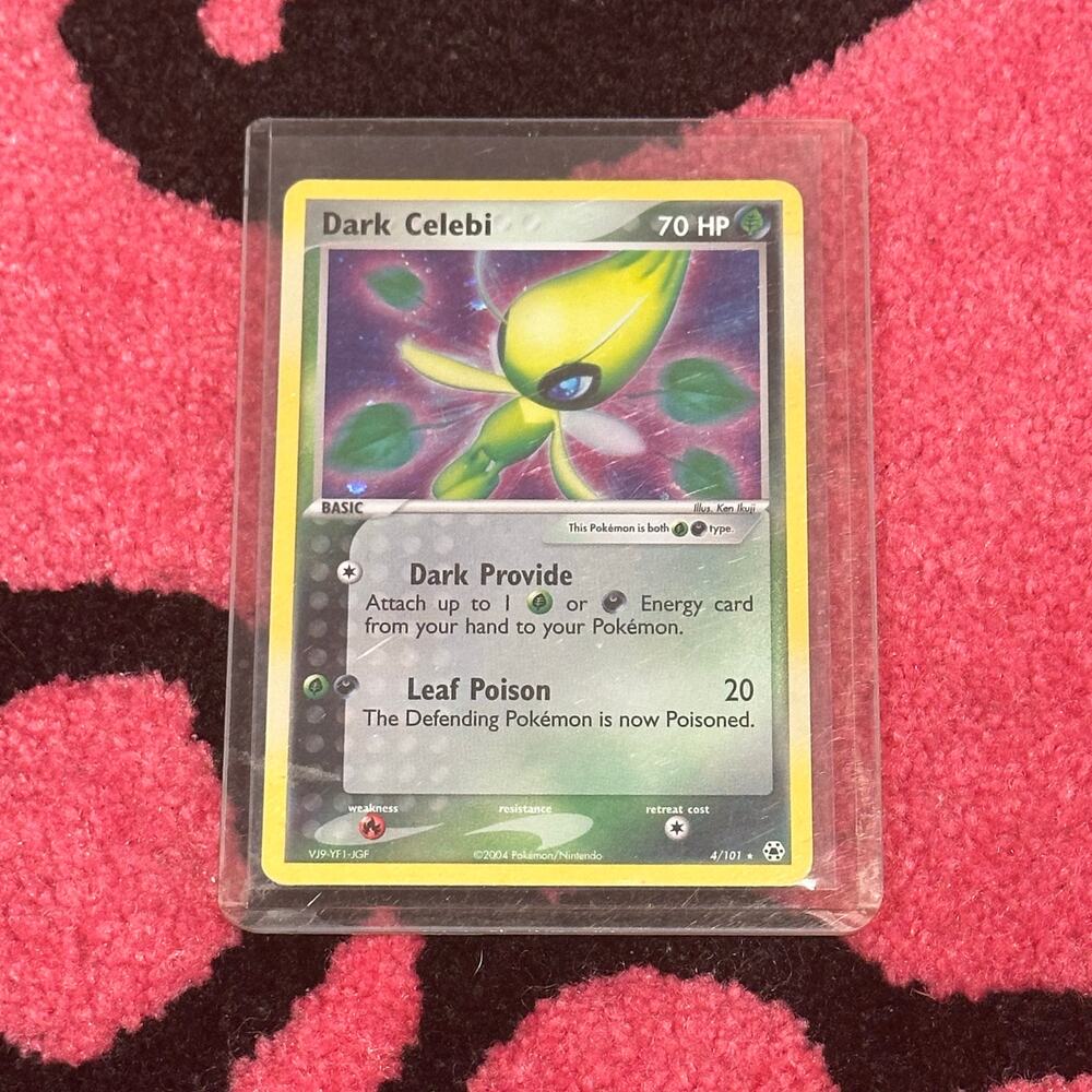 Pokémon TCG Dark Celebi #4/101 – EX Hidden Legends – Holo
